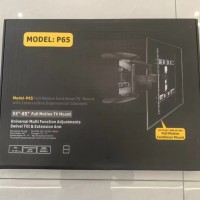 Кронштейн NB P65 з повним діапазоном рухів (поворот 160°) для ТВ 55–85" (4) гуртом