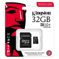 Карта памяти Kingston MicroSDHC 32 GB Class 10 UHS-I с SD адаптером (45MB/s), флешка для видеорегистратора, телефона, камеры (1000) оптом